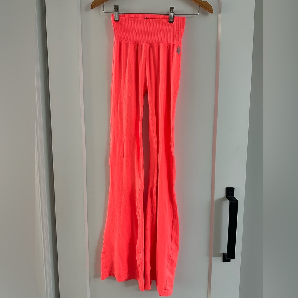 Fp Movement Bright/Neon coral Wide-Leg Pants/Flare